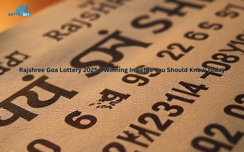 rajshree goa lottery
